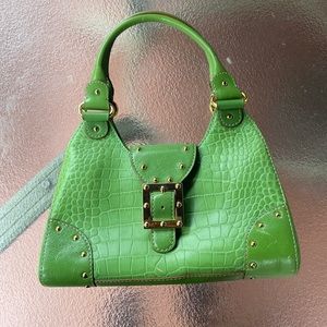 Green Michael Kors Purse